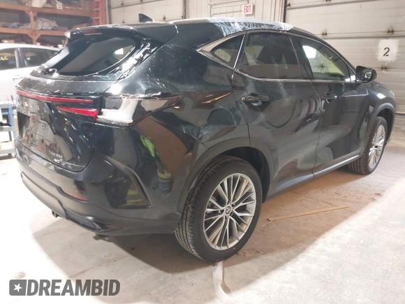 2023 Lexus NX with VIN 2T2HGCEZ2PC024528, listed as a IAAI auction lot 41995345 with 12,772 mi miles. Bid and sale history available at carsss.com. Image 4.
