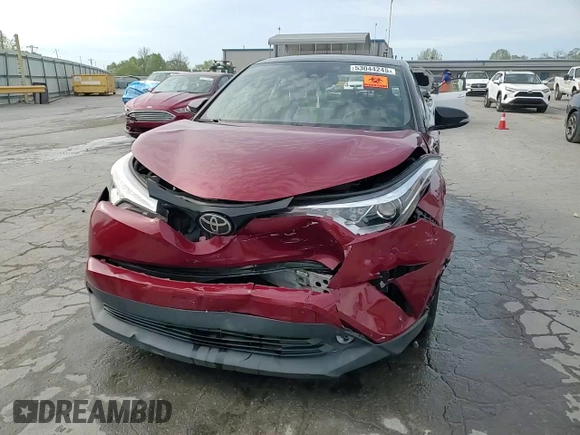 2019 Toyota C-HR XLE with VIN JTNKHMBX7K1025540, listed as a Copart auction lot 53044245 with 123,158 mi miles and Salvage Title. Bid and sale history available at DreamBid. Image 14.