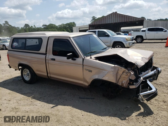 1992 Ford Ranger with VIN 1FTCR10U9NUD33891, listed as a Copart auction lot 57463225 with 78,267 mi miles and Salvage title. Bid and sale history available at DreamBid. Image 4.