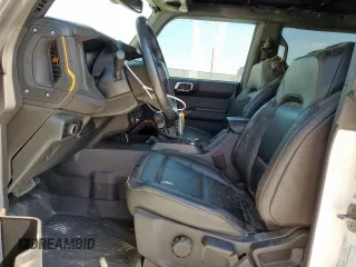 2024 Ford Bronco Badlands with VIN 1FMEE9BP3RLA25956, listed as a Copart auction lot 62846675 with 2,740 mi miles and Salvage title. Bid and sale history available at DreamBid. Image 7.