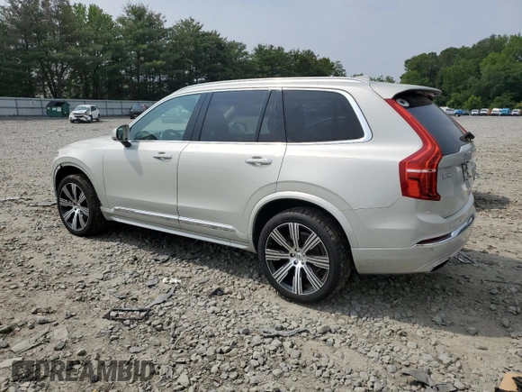 2020 Volvo XC90 Inscription with VIN YV4A221L2L1556129, listed as a Copart auction lot 60505925 with 84,871 mi miles and Salvage title. Bid and sale history available at DreamBid. Image 2.