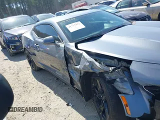 2021 Chevrolet Camaro 1LT with VIN 1G1FB1RS0M0142717, listed as a IAAI auction lot 41775122 with 58,151 mi miles. Bid and sale history available at carsss.com. Image 6.