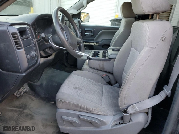 2015 Chevrolet Silverado 1500 Work Truck with VIN 1GCNCPEC8FZ287312, listed as a Copart auction lot 82843234 with 121,349 mi miles and Salvage Title. Bid and sale history available at carsss.com. Image 7.