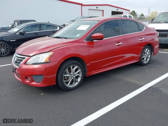 2013 Nissan Sentra SV with VIN 3N1AB7AP7DL729319, listed as a IAAI auction lot 41870076 with 1 mi miles. Bid and sale history available at carsss.com. Image 2.