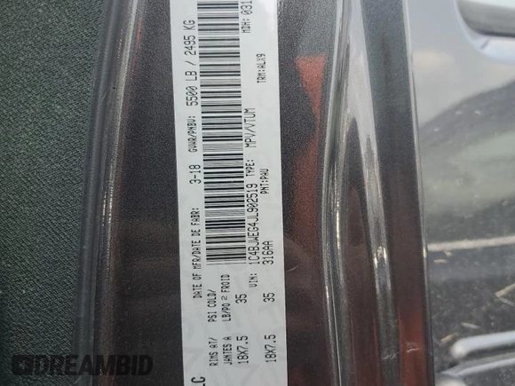2018 Jeep Wrangler Unlimited Sahara with VIN 1C4BJWEG4JL902519, listed as a Copart auction lot 60114855 with 174,794 mi miles and Clean title. Bid and sale history available at DreamBid. Image 13.