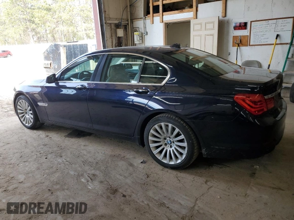 2012 BMW 7 Series 750i xDrive with VIN WBAKC6C5XCC396660, listed as a Copart auction lot 55325095 with 106,667 mi miles and Clean Title. Bid and sale history available at DreamBid. Image 2.
