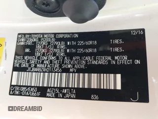 2017 Lexus NX 200t with VIN JTJBARBZXH2113456, listed as a IAAI auction lot 42430547 with 48,232 mi miles and . Bid and sale history available at DreamBid. Image 9.