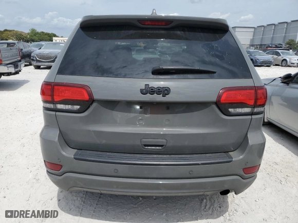 2021 Jeep Grand Cherokee Laredo X with VIN 1C4RJEAG7MC624802, listed as a Copart auction lot 48242715 with 72,144 mi miles and Salvage Title. Bid and sale history available at carsss.com. Image 6.