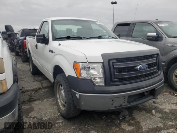 2013 Ford F-150 XL with VIN 1FTMF1CM5DFB61287, listed as a Copart auction lot 48932165 with 149,185 mi miles and Clean Title. Bid and sale history available at carsss.com. Image 4.