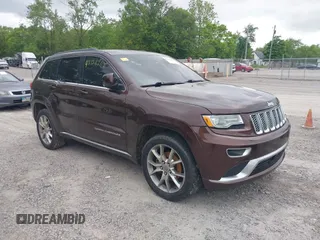 2015 Jeep Grand Cherokee Summit with VIN 1C4RJFJG0FC845683, listed as a IAAI auction lot 42326269 with 180,673 mi miles and . Bid and sale history available at DreamBid. Image 1.