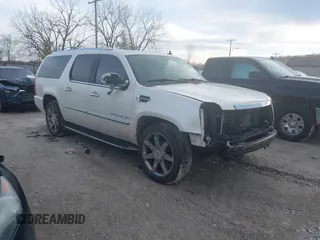 2010 Cadillac Escalade ESV Luxury z VIN 1GYUKHEF7AR157913, wystawiony jako IAAI lot #41628867 z przebiegiem 316 533 mil mil oraz . Historia ofert i sprzedaży dostępna na DreamBid. Obrazek 1.