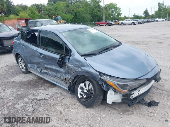 2024 Toyota Corolla LE z VIN 5YFB4MDE8RP090382, wystawiony jako IAAI lot #40120052 z przebiegiem 35 350 mil mil oraz . Historia ofert i sprzedaży dostępna na DreamBid. Obrazek 1.