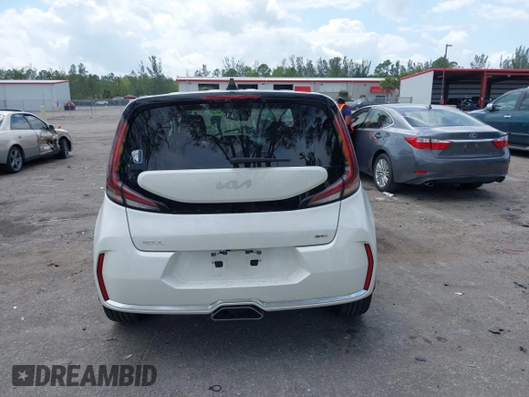 2024 Kia Soul GT-Line with VIN KNDJ53AUXR7897339, listed as a IAAI auction lot 41731997 with 16,202 mi miles and . Bid and sale history available at DreamBid. Image 15.