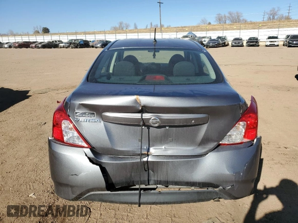 2017 Nissan Versa SV with VIN 3N1CN7AP4HL835782, listed as a Copart auction lot 43044055 with 75,910 mi miles and Non repairable. Bid and sale history available at DreamBid. Image 6.