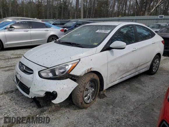 2017 Hyundai Accent SE with VIN KMHCT4AE5HU326141, listed as a Copart auction lot 46502905 with Not Provided miles and Salvage Title. Bid and sale history available at carsss.com. Image 1.