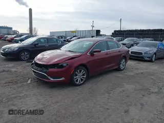 2015 Chrysler 200 Limited with VIN 1C3CCCAB5FN724790, listed as a IAAI auction lot 41602194 with 93,708 mi miles. Bid and sale history available at carsss.com. Image 18.
