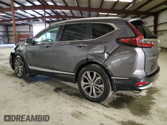 2020 Honda CR-V Touring with VIN 2HKRW1H96LH412204, listed as a Copart auction lot 47867515 with 53,730 mi miles and Salvage Title. Bid and sale history available at carsss.com. Image 2.