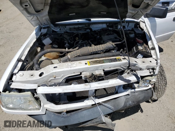 2008 Ford Ranger XL with VIN 1FTYR10D38PA19758, listed as a Copart auction lot 58354775 with 132,995 mi miles and Salvage title. Bid and sale history available at DreamBid. Image 11.