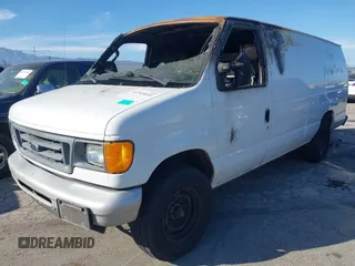 2007 Ford Econoline Cargo Commercial with VIN 1FTNS24W27DA64747, listed as a IAAI auction lot 41915659 with Not Provided miles and . Bid and sale history available at DreamBid. Image 2.