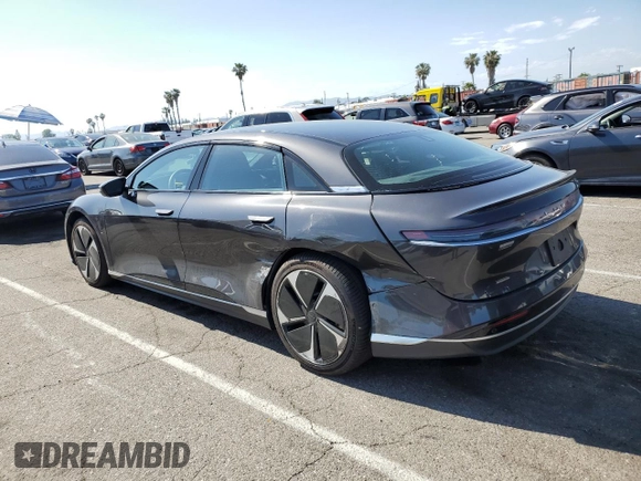 2024 Lucid Air Touring z VIN 50EA1TEA7RA006384, wystawiony jako Copart lot #55177635 z przebiegiem 3770 mil mil oraz Szkody całkowita. Historia ofert i sprzedaży dostępna na DreamBid. Obrazek 2.