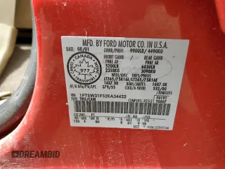 2002 Ford F-350 XL z VIN 1FTSW31F52EA34422, wystawiony jako Copart lot #59051455 z przebiegiem 192 914 mil mil oraz Nie do naprawy • Non repairable. Historia ofert i sprzedaży dostępna na DreamBid. Obrazek 12.