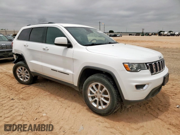2021 Jeep Grand Cherokee Laredo X with VIN 1C4RJEAG0MC813825, listed as a Copart auction lot 59191185 with 65,888 mi miles and Salvage title. Bid and sale history available at DreamBid. Image 4.