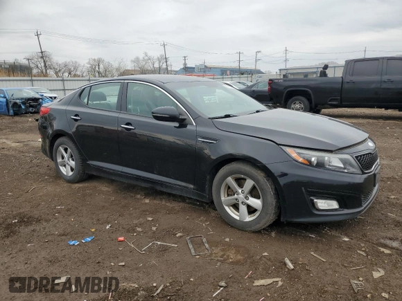 2014 Kia Optima LX z VIN 5XXGM4A7XEG302438, wystawiony jako Copart lot #53149265 z przebiegiem 155 344 mil mil oraz Szkoda całkowita • Salvage title. Historia ofert i sprzedaży dostępna na DreamBid. Obrazek 4.
