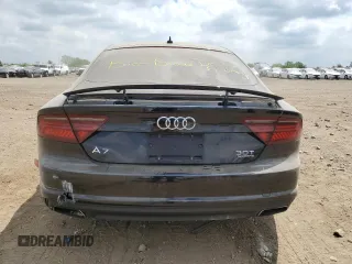2016 Audi A7 Premium Plus with VIN WAUWGAFC0GN079578, listed as a Copart auction lot 56789055 with Not provided miles and Salvage title. Bid and sale history available at DreamBid. Image 6.