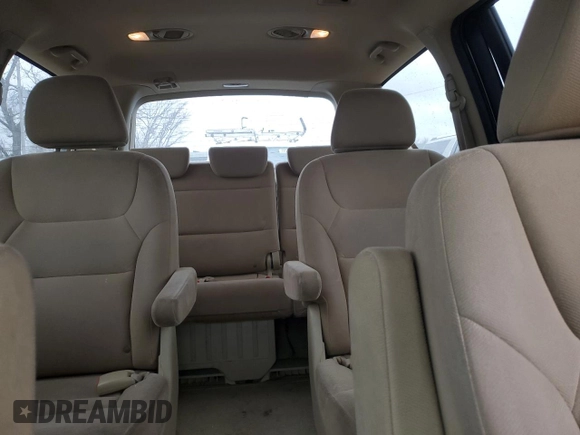 2010 Honda Odyssey EX with VIN 5FNRL3H47AB037296, listed as a Copart auction lot 49968265 with 200,575 mi miles and Salvage Title. Bid and sale history available at carsss.com. Image 10.