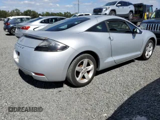 2007 Mitsubishi Eclipse GS with VIN 4A3AK24F27E049297, listed as a Copart auction lot 76913524 with 0 mi miles and Salvage Title. Bid and sale history available at carsss.com. Image 3.