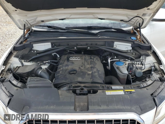 2014 Audi Q5 Premium Plus with VIN WA1LFAFP5EA101925, listed as a Copart auction lot 58351255 with 107,126 mi miles and Salvage title. Bid and sale history available at DreamBid. Image 12.