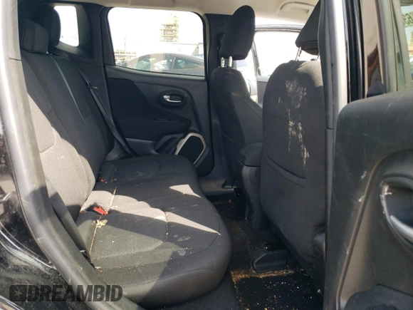 2017 Jeep Renegade Latitude with VIN ZACCJABB3HPG23892, listed as a Copart auction lot 63525885 with 57,251 mi miles and Salvage title. Bid and sale history available at DreamBid. Image 11.