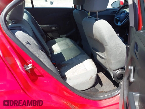 2017 Chevrolet Sonic LS with VIN 1G1JB5SH3H4163902, listed as a IAAI auction lot 41931795 with 96,366 mi miles and . Bid and sale history available at DreamBid. Image 8.