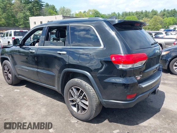 2017 Jeep Grand Cherokee Limited with VIN 1C4RJFBG1HC908923, listed as a IAAI auction lot 42253255 with 97,355 mi miles and . Bid and sale history available at DreamBid. Image 3.
