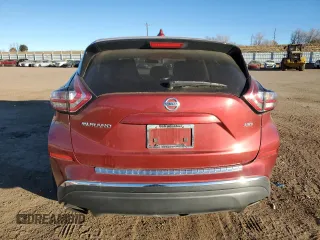 2017 Nissan Murano S with VIN 5N1AZ2MH4HN157353, listed as a Copart auction lot 86560284 with 46,234 mi miles and Salvage Title. Bid and sale history available at DreamBid. Image 6.