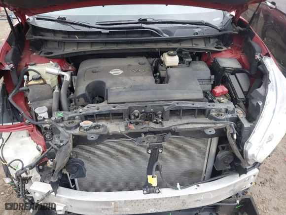 2015 Nissan Murano SL with VIN 5N1AZ2MH7FN244256, listed as a IAAI auction lot 41849967 with 85,930 mi miles. Bid and sale history available at carsss.com. Image 10.