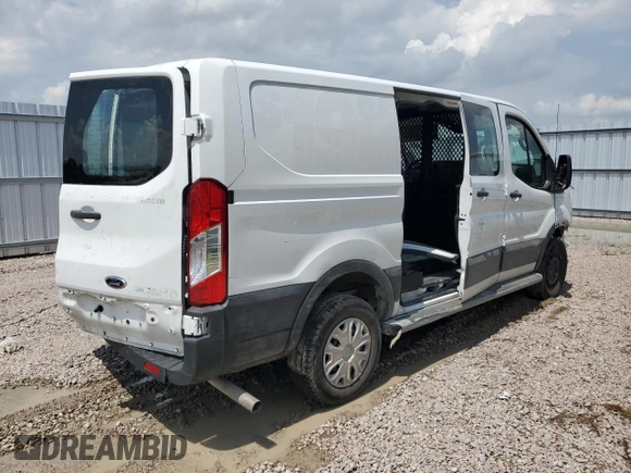 2021 Ford Transit Cargo with VIN 1FTBR1Y84MKA35617, listed as a Copart auction lot 56629234 with Not provided miles and . Bid and sale history available at DreamBid. Image 3.