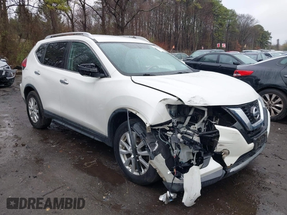 2017 Nissan Rogue SV with VIN KNMAT2MV3HP563723, listed as a IAAI auction lot 41967728 with 78,251 mi miles and . Bid and sale history available at carsss.com. Image 1.