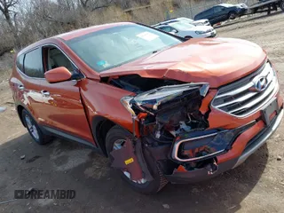 2017 Hyundai Santa Fe 2.4L z VIN 5XYZTDLB9HG439478, wystawiony jako IAAI lot #41767857 z przebiegiem 160 937 mil mil oraz . Historia ofert i sprzedaży dostępna na DreamBid. Obrazek 1.