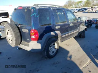 2004 Jeep Liberty Sport with VIN 1J4GK48K14W204969, listed as a IAAI auction lot 41828776 with 133,746 mi miles and . Bid and sale history available at DreamBid. Image 4.