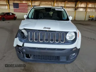 2017 Jeep Renegade Altitude with VIN ZACCJABB8HPE95746, listed as a Copart auction lot 62685995 with 109,666 mi miles and Salvage title. Bid and sale history available at DreamBid. Image 5.