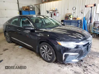 2022 Honda Insight Touring with VIN 19XZE4F9XNE017554, listed as a Copart auction lot 52786335 with 50,067 mi miles and Salvage Title. Bid and sale history available at DreamBid. Image 4.