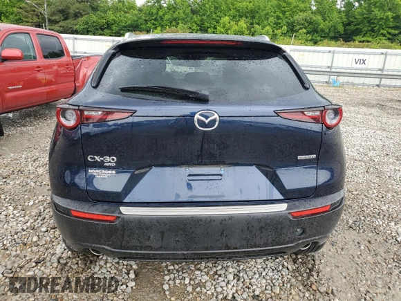 2024 Mazda CX-30 S Select Sport with VIN 3MVDMBBM8RM684919, listed as a Copart auction lot 56579235 with Not provided miles and Salvage title. Bid and sale history available at DreamBid. Image 6.