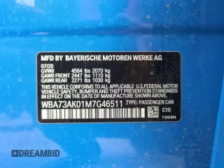 2021 BMW 2 Series 228i xDrive z VIN WBA73AK01M7G46511, wystawiony jako Copart lot #51533965 z przebiegiem 22 012 mil mil oraz Szkoda całkowita • Salvage title. Historia ofert i sprzedaży dostępna na DreamBid. Obrazek 13.