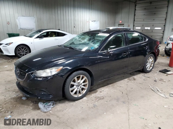2014 Mazda 6 i Sport with VIN JM1GJ1U50E1100401, listed as a Copart auction lot 51338125 with 143,171 mi miles and Non Repairable. Bid and sale history available at DreamBid. Image 1.