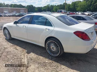 2014 Mercedes-Benz S with VIN WDDUG8CB7EA020603, listed as a IAAI auction lot 42205201 with 172,725 mi miles. Bid and sale history available at carsss.com. Image 3.