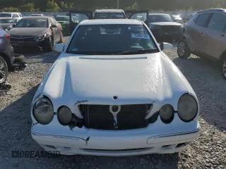 2002 Mercedes-Benz E-Class with VIN WDBJF65J02B473555, listed as a Copart auction lot 75505714 with 0 mi miles and Salvage Title. Bid and sale history available at carsss.com. Image 5.