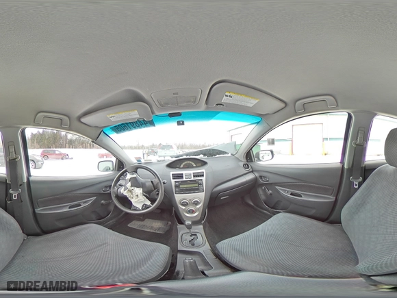 2007 Toyota Yaris with VIN JTDBT903671078091, listed as a Copart auction lot 44891605 with 0 mi miles and Salvage Title. Bid and sale history available at carsss.com. Image 12.