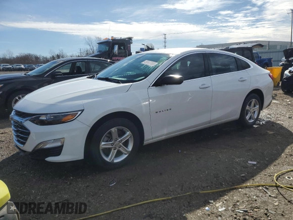 2022 Chevrolet Malibu LS with VIN 1G1ZB5ST3NF188676, listed as a Copart auction lot 49047765 with 47,459 mi miles and Salvage Title. Bid and sale history available at DreamBid. Image 1.