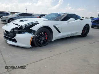 2014 Chevrolet Corvette Z51 3LT z VIN 1G1YM2D73E5131825, wystawiony jako Copart lot #58187765 z przebiegiem 89 861 mil mil oraz Szkoda całkowita • Salvage title. Historia ofert i sprzedaży dostępna na DreamBid. Obrazek 1.